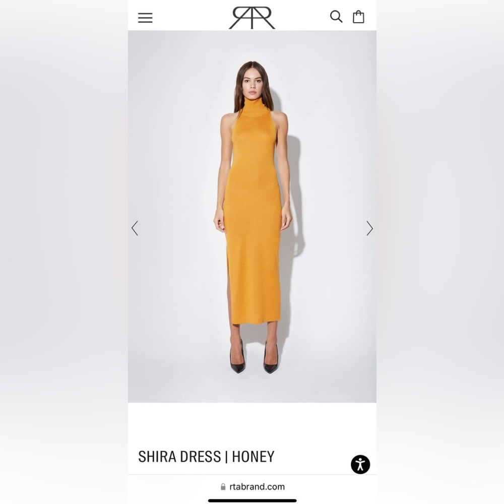 RtA SHIRA DRESS | HONEY